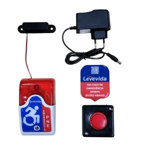 Alarme PCD / PNE Audiovisual com Fio - Slim