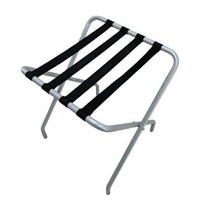 SUPORTE PARA MALAS AÇO CINZA