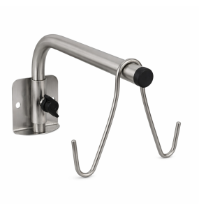 SUPORTE DE SORO DE PAREDE DE 2 BOLSAS SLIM