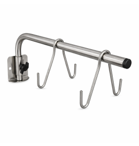 SUPORTE DE SORO DE PAREDE DE 4 BOLSAS SLIM