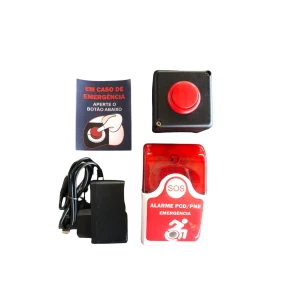 Alarme PCD / PNE Audiovisual Sem Fio (Wireless) - Slim