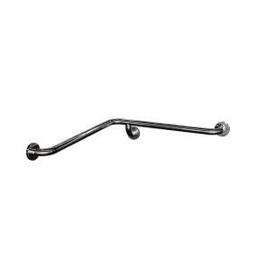 Barra de Apoio em L Horizontal Inox Polido