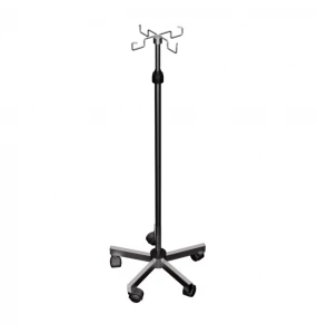 Suporte para Soro Móvel Inox Polido
