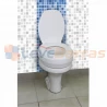 Assento Sanitário Elevado 13,5 cm Almofadado
