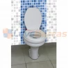 Assento Sanitário Elevado 7,5 cm Almofadado