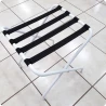 Suporte para Mala Alumínio Branco