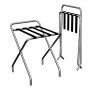 Suporte para Mala com Encosto Inox Escovado