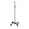 Suporte para Soro Móvel Standard Inox Polido